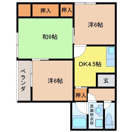 イザワビルの物件間取画像